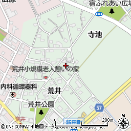 愛知県豊明市沓掛町荒井3周辺の地図