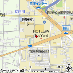岡山県津山市院庄1033周辺の地図