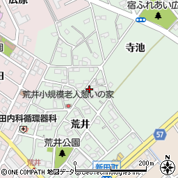 愛知県豊明市沓掛町荒井3-8周辺の地図