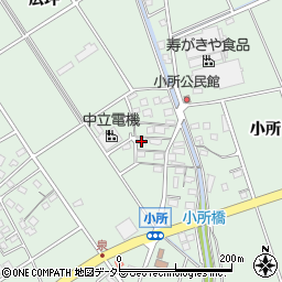 愛知県豊明市沓掛町小所45周辺の地図