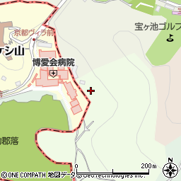 京都府京都市左京区松ケ崎大谷周辺の地図