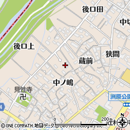 愛知県刈谷市井ケ谷町中ノ嶋6周辺の地図