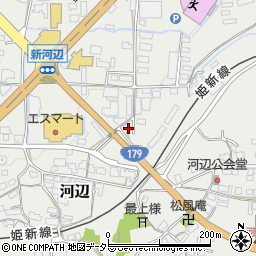岡山県津山市河辺884周辺の地図