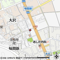 兵庫県丹波篠山市中野40周辺の地図