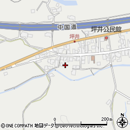 岡山県津山市坪井下813周辺の地図