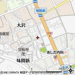 兵庫県丹波篠山市中野周辺の地図