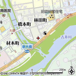 くら寿司津山店周辺の地図