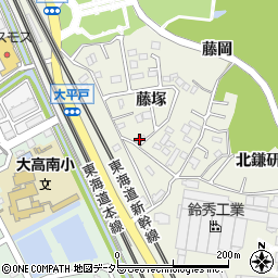 愛知県名古屋市緑区大高町藤塚74周辺の地図