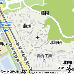 愛知県名古屋市緑区大高町藤塚67周辺の地図