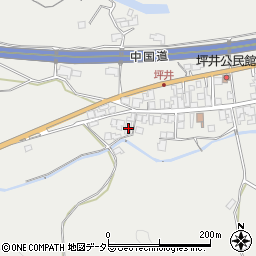 岡山県津山市坪井下957-1周辺の地図