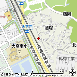 愛知県名古屋市緑区大高町（大平戸）周辺の地図