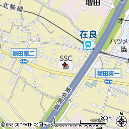 株式会社Ｈ・Ｍ・Ｅ　額田工場周辺の地図