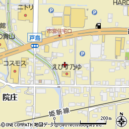 慶州津山店周辺の地図