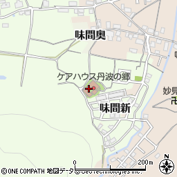 兵庫県丹波篠山市味間南575周辺の地図
