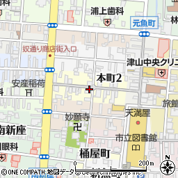 井上生花・造花店周辺の地図