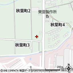 ファミリーマート豊田秋葉店周辺の地図