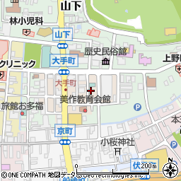 岡山県津山市大手町2-15周辺の地図