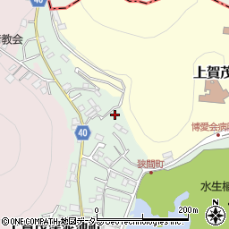 京都府京都市北区上賀茂狭間町17周辺の地図