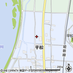 岡山県真庭市平松93周辺の地図