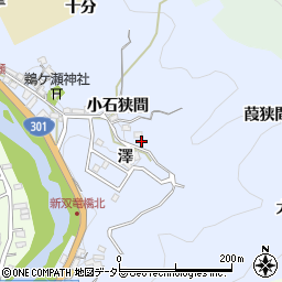 愛知県豊田市鵜ケ瀬町澤15周辺の地図