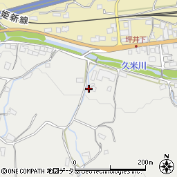 岡山県津山市坪井下59-2周辺の地図