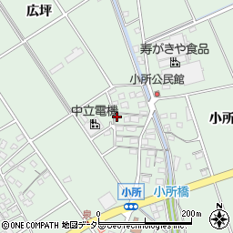愛知県豊明市沓掛町小所34周辺の地図