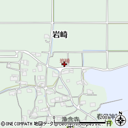兵庫県丹波篠山市岩崎336周辺の地図