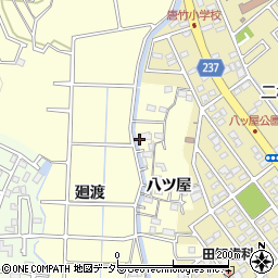 愛知県豊明市間米町八ツ屋616周辺の地図