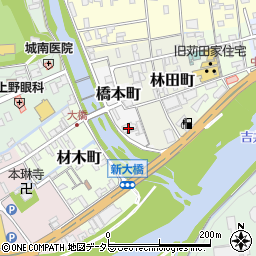 津山ガス株式会社周辺の地図