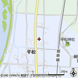 岡山県真庭市平松92周辺の地図