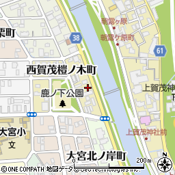 すないの家 西賀茂周辺の地図