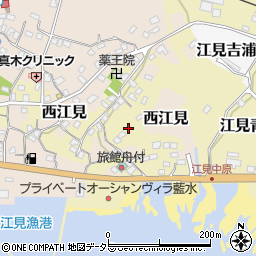 千葉県鴨川市江見青木56-2周辺の地図