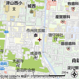 岡山県津山市西今町10周辺の地図