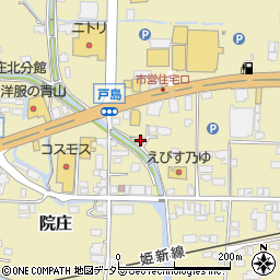 岡山県津山市院庄939周辺の地図