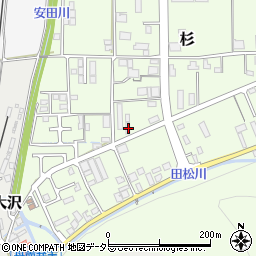 兵庫県丹波篠山市杉117周辺の地図