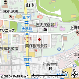 岡山県津山市大手町2-2周辺の地図