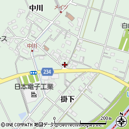 愛知県豊明市沓掛町中川210-1周辺の地図