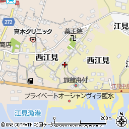 千葉県鴨川市江見青木30-1周辺の地図