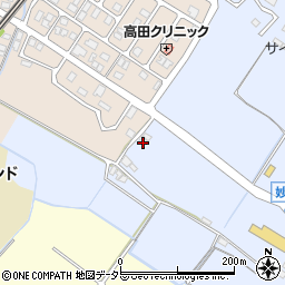 滋賀県野洲市妙光寺411周辺の地図