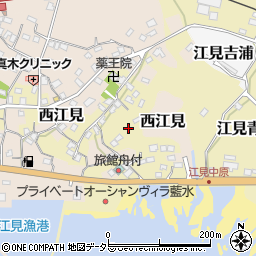 千葉県鴨川市江見青木56-1周辺の地図