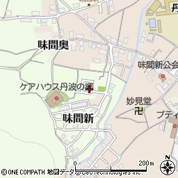 兵庫県丹波篠山市味間南586周辺の地図