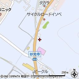 滋賀県野洲市妙光寺281周辺の地図