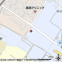 滋賀県野洲市妙光寺407周辺の地図