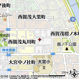 鹿野紋工所周辺の地図