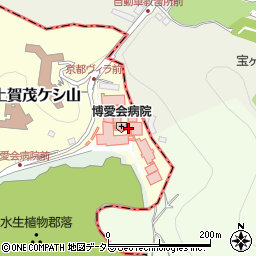 ヤマザキＹショップ京都博愛会病院店周辺の地図