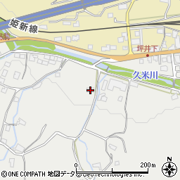 岡山県津山市坪井下261周辺の地図