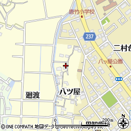 愛知県豊明市間米町八ツ屋612周辺の地図