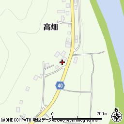 島根県邑智郡美郷町高畑113周辺の地図