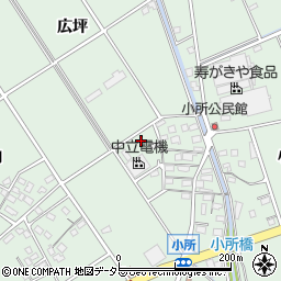 愛知県豊明市沓掛町小所7-2周辺の地図