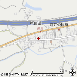 岡山県津山市坪井下1733-1周辺の地図